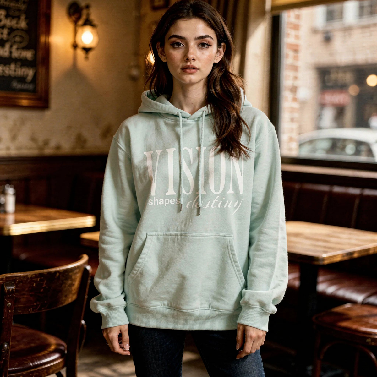 Vision Shapes Destiny Streetwear Hoodie