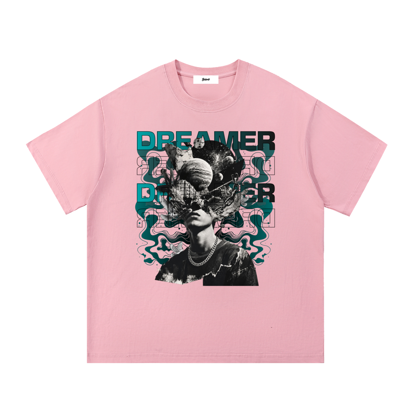 Dreamer Cosmic Streetwear Graphic T Shirt - Belarté