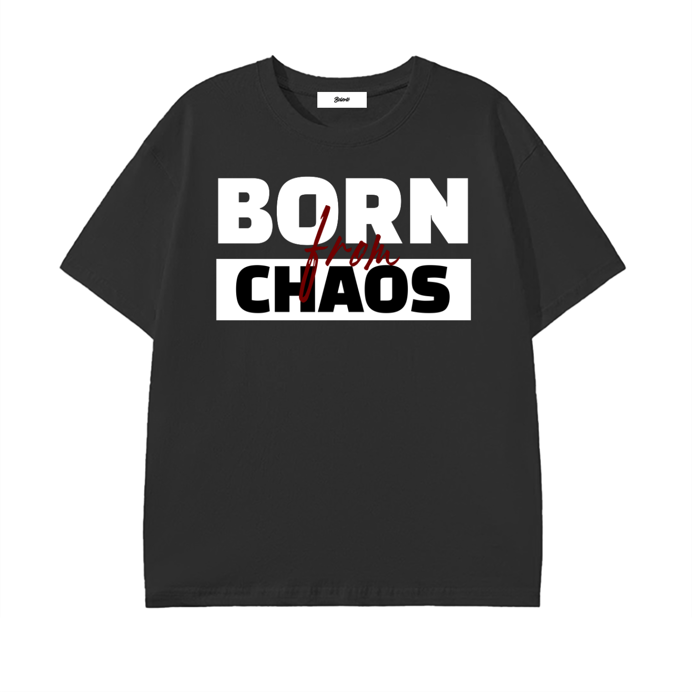 streetwear,chaos art,urban fashion,bold graphic,minimal graphic,dark style,modern street style,edgy outfit,statement apparel,creator energy