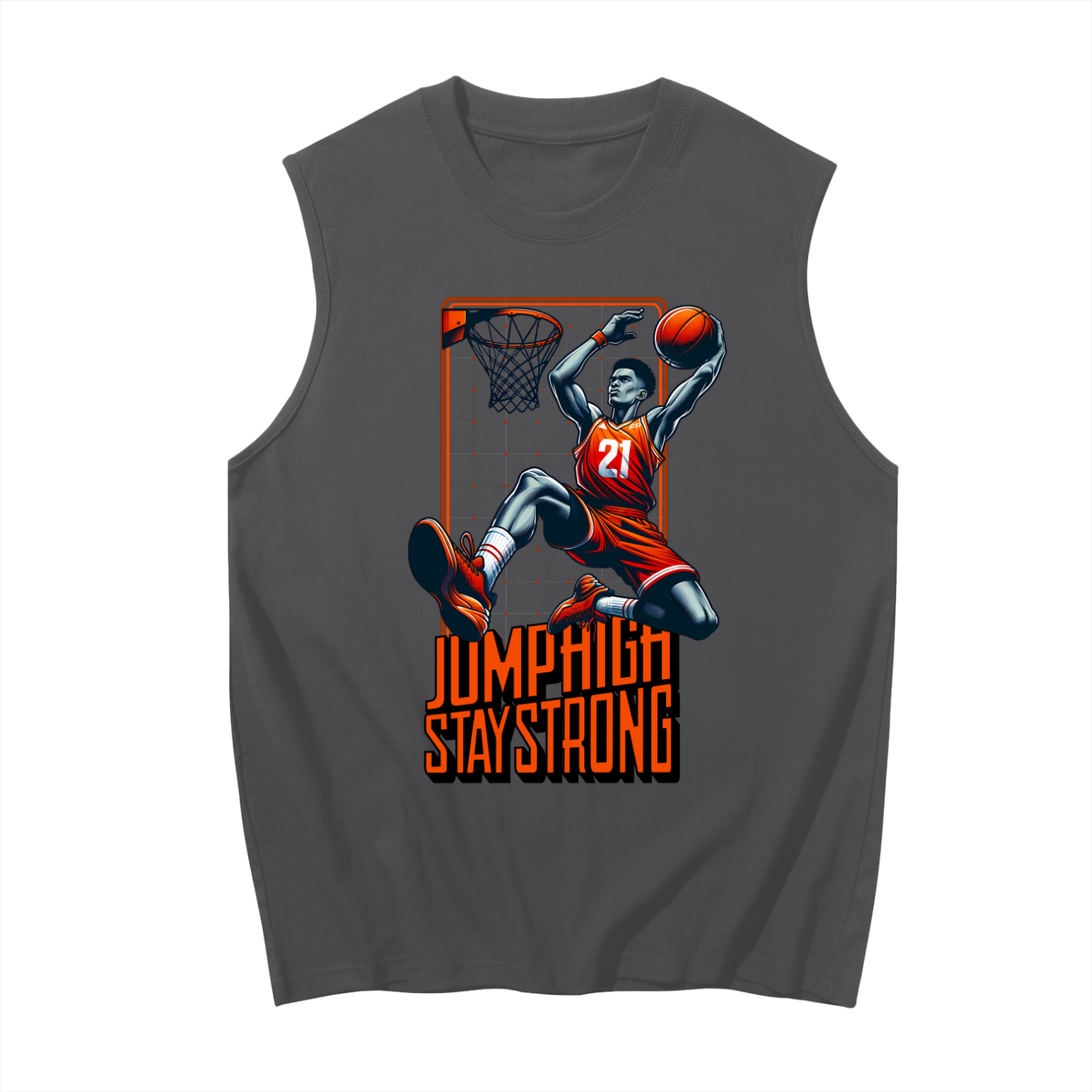 Jump High Stay Strong Tank Top - Belarté