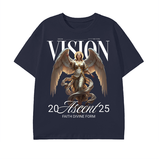 angel graphic,vision shirt,dark art fashion,spiritual streetwear,angel artwork clothing,religious art shirt,celestial graphic,faith inspired fashion,artistic streetwear,modern graphic shirt