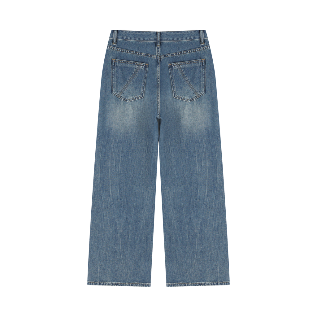 Belarté Femme Vintage Wash Wide Leg Jean - vue du produit 7