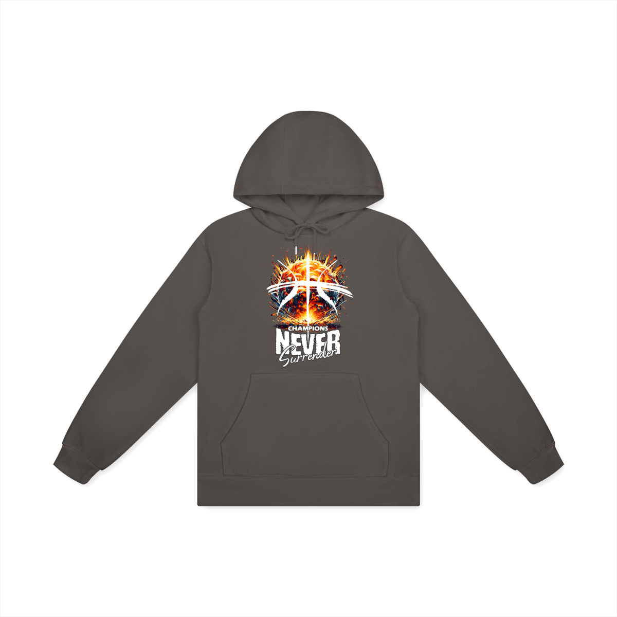 Never Surrender Champion Hoodie - Belarté
