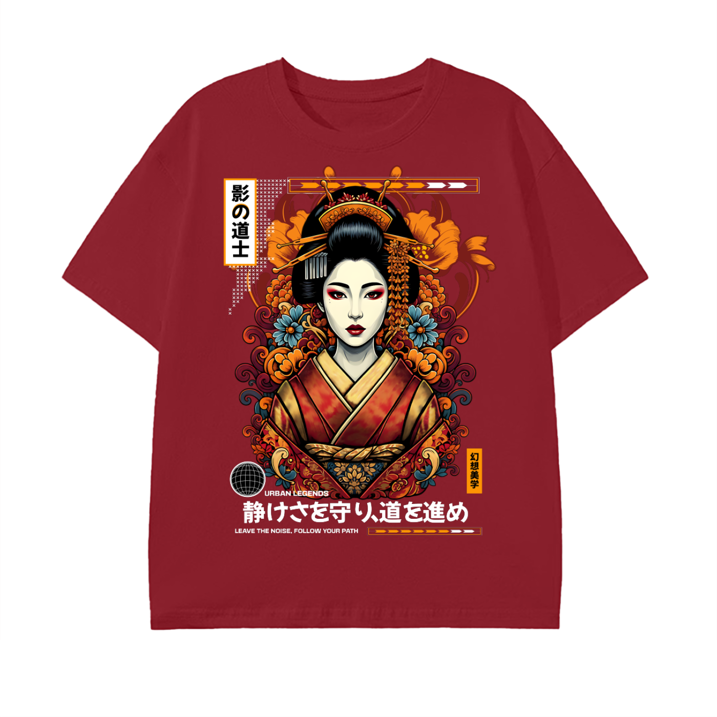 japanese streetwear,geisha art shirt,japanese art clothing,streetwear graphic shirt,urban art apparel,japanese culture fashion,dark art streetwear,asian inspired clothing,graphic street fashion,artistic streetwear shirt
