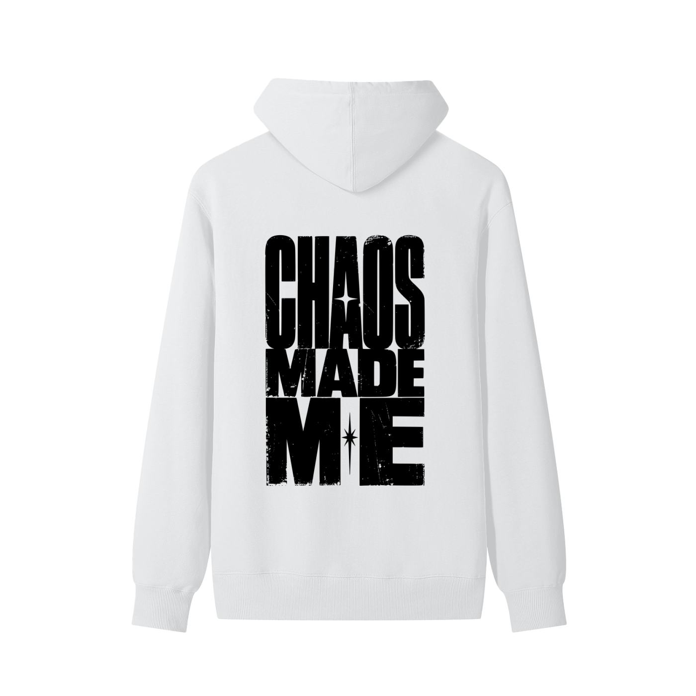 streetwear,hoodie,chaos,graphic,black,white,urban,oversized,unisex,distressed