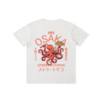 osaka street octopus,japanese streetwear,octopus graphic shirt,urban japan design,street art apparel,ramen octopus shirt,osaka fashion,anime street style,japanese culture tee,city inspired streetwear