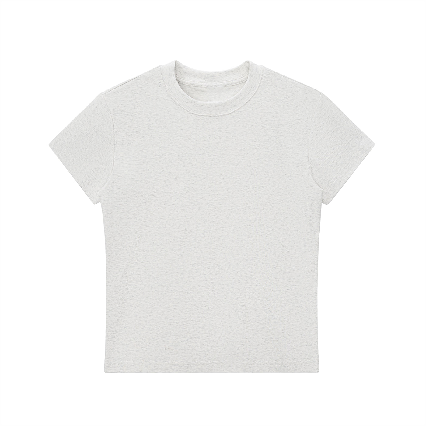 casual fitted tee,basic crop top
