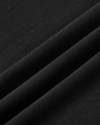 Belarté Chaos Cubes black cotton T-shirt, cotton fabric close-up