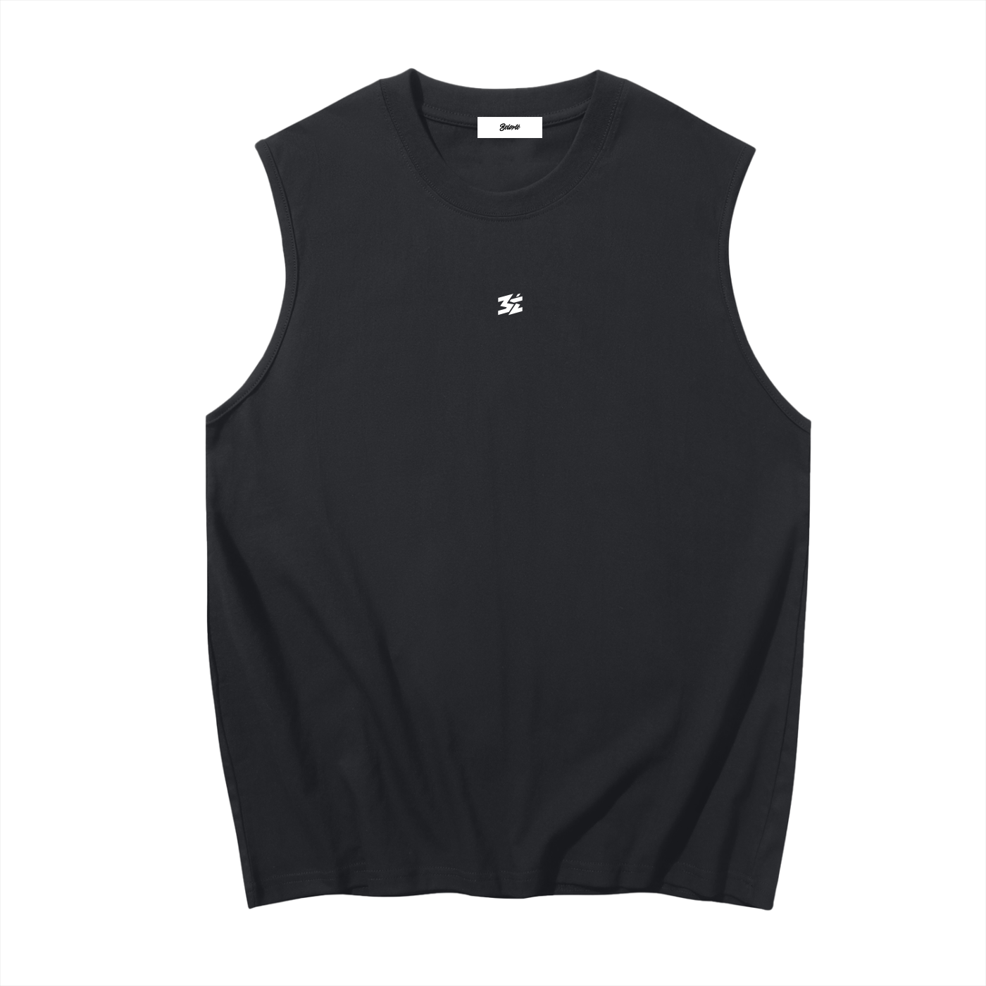 belarteshop,streetwear,tanktop,sleeveless,urban,minimal,monochrome,logo,artistic,black,contemporary