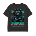 Cyber Cat Hacker Vision T-Shirt - Belarté