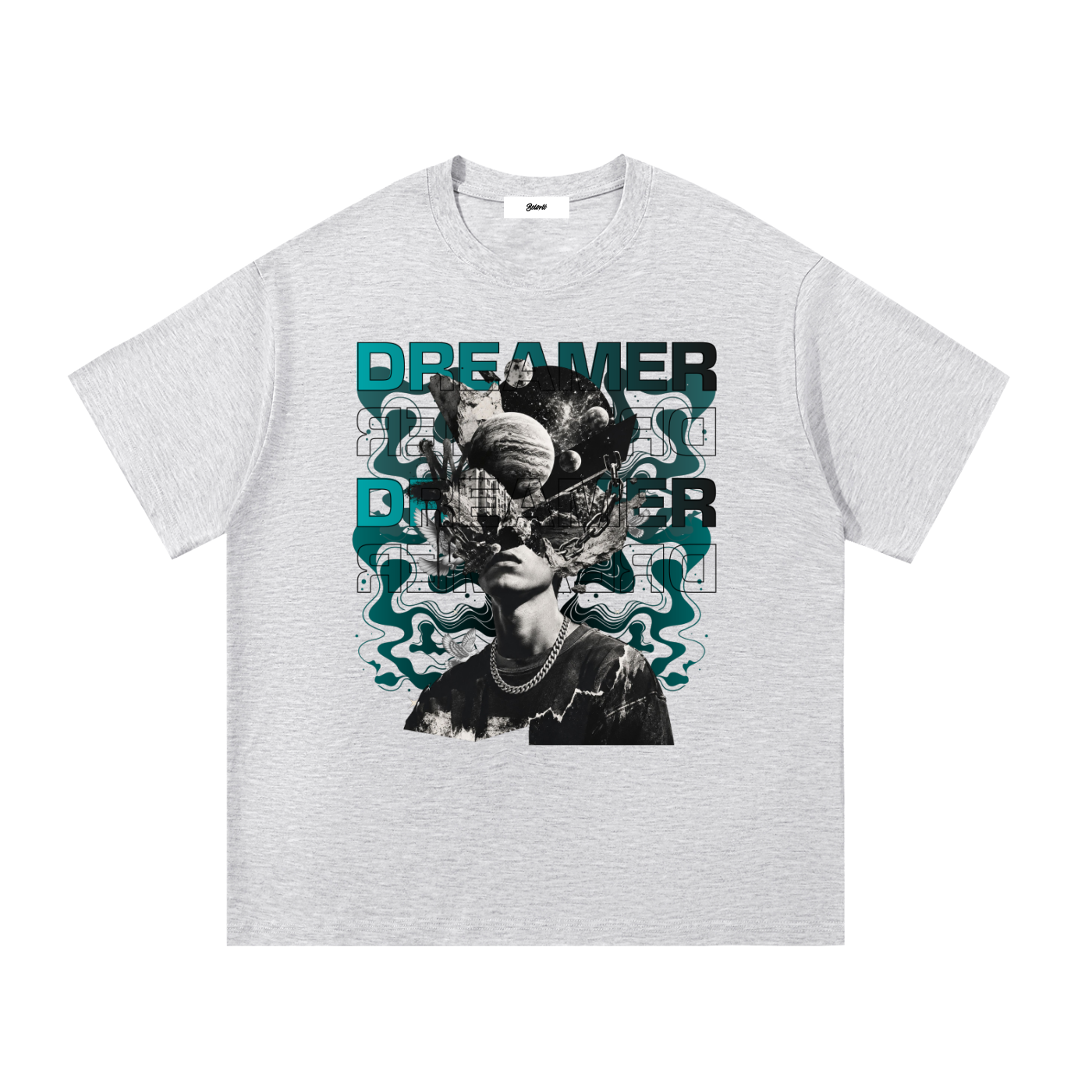 Dreamer Cosmic Streetwear Graphic T Shirt - Belarté