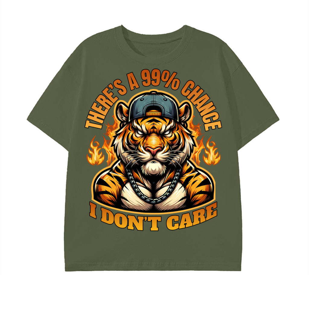 No Mercy Tiger Statement T-Shirt - Belarté