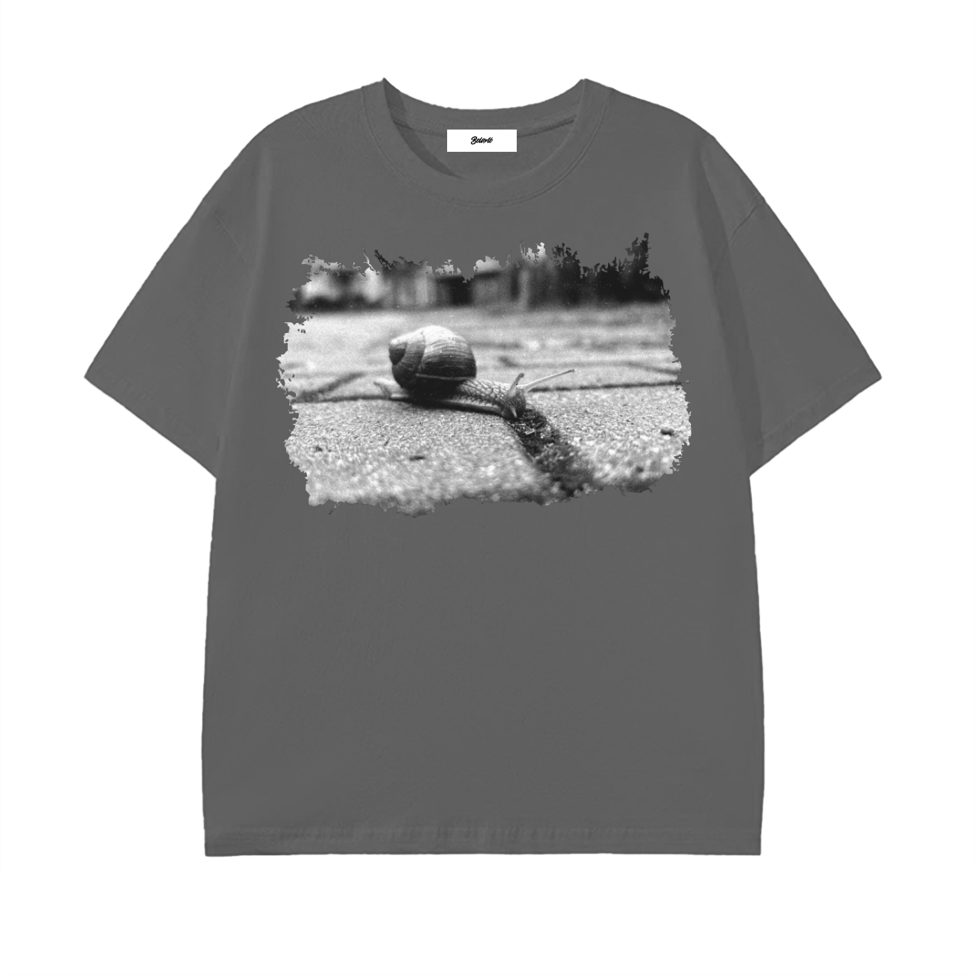 Slow Path Snail Art T-Shirt - Belarté