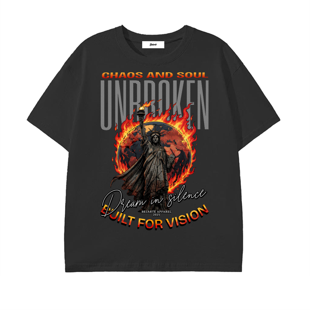 Unbroken Chaos Flame T-shirt - Belarté