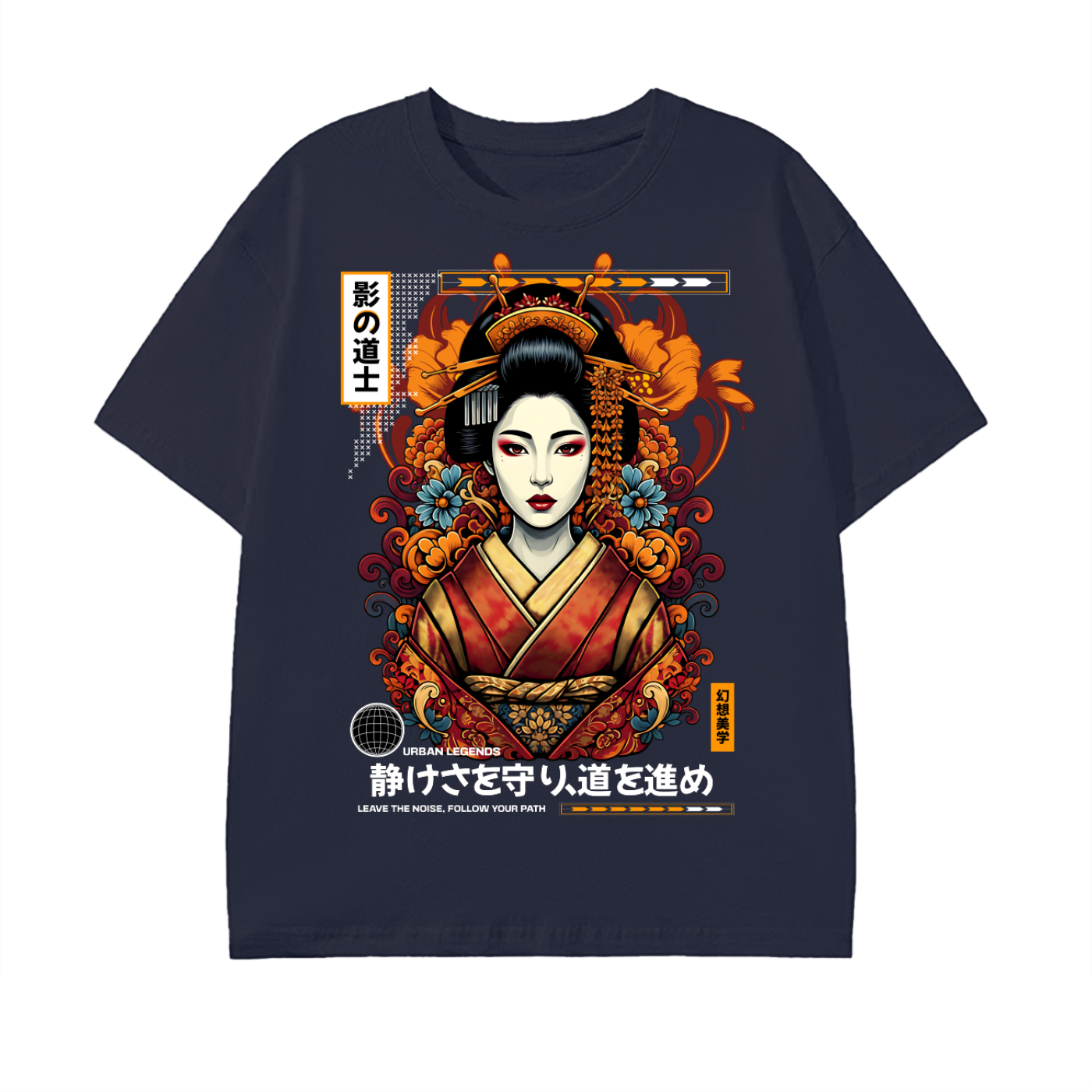 japanese streetwear,geisha art shirt,japanese art clothing,streetwear graphic shirt,urban art apparel,japanese culture fashion,dark art streetwear,asian inspired clothing,graphic street fashion,artistic streetwear shirt