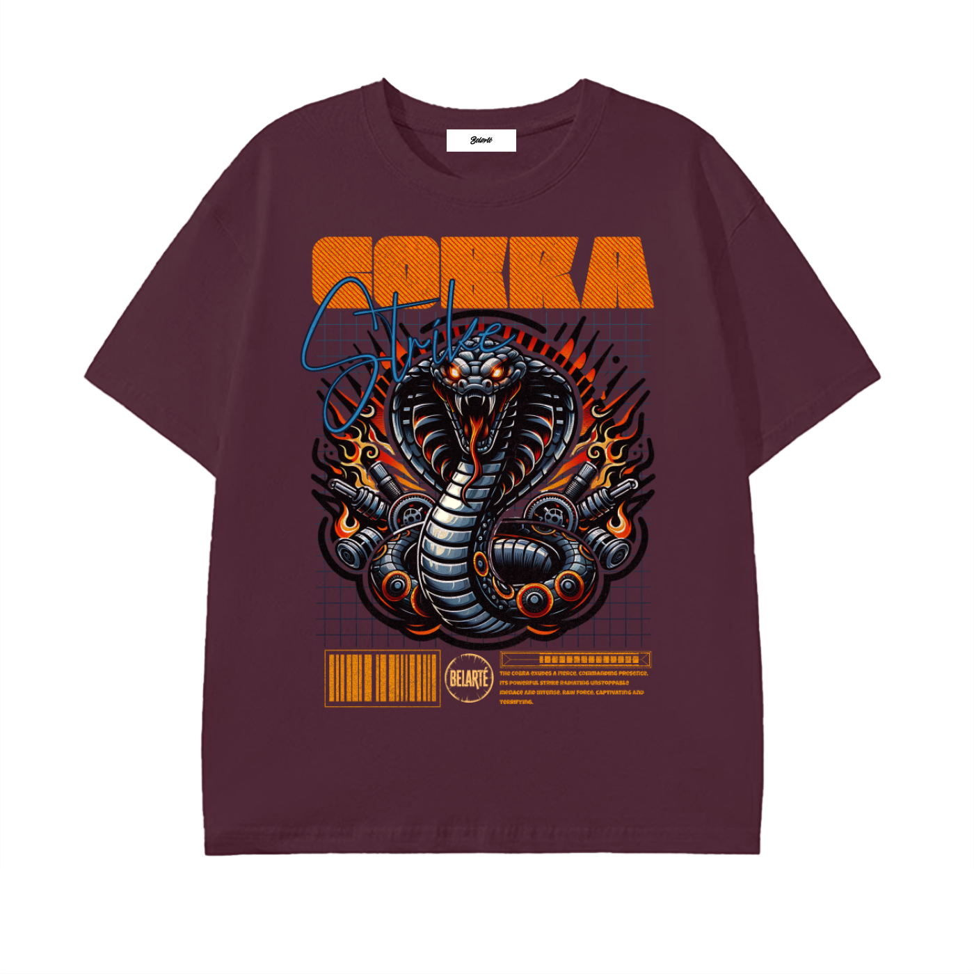 Cobra Strike Graphic T-Shirt - Belarté