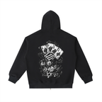 Belarté House of Fate Zip Hoodie in black - product view 7