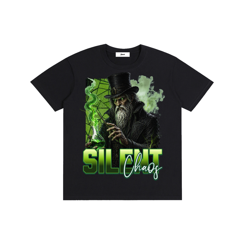 streetwear graphic,wizard design,fantasy apparel,gothic style,urban fashion,graphic clothing,alchemist art,streetwear design,edgy outfit,statement apparel