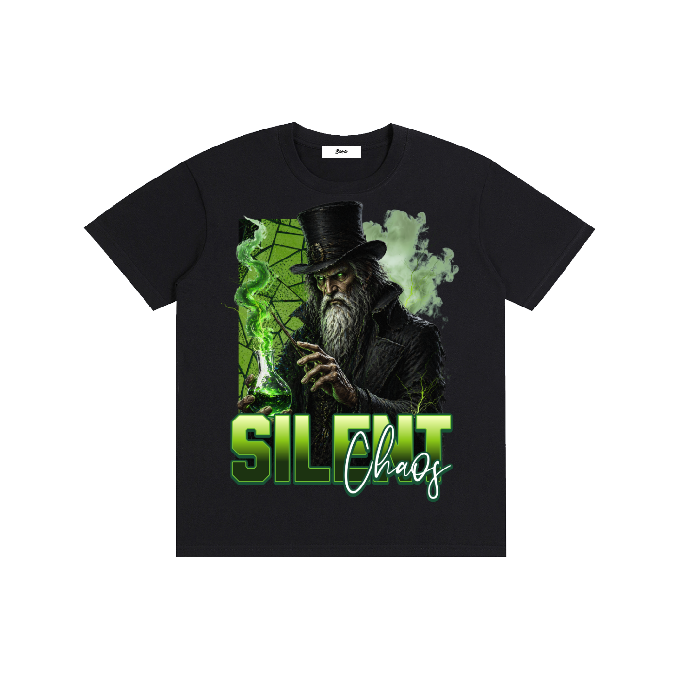 streetwear graphic,wizard design,fantasy apparel,gothic style,urban fashion,graphic clothing,alchemist art,streetwear design,edgy outfit,statement apparel