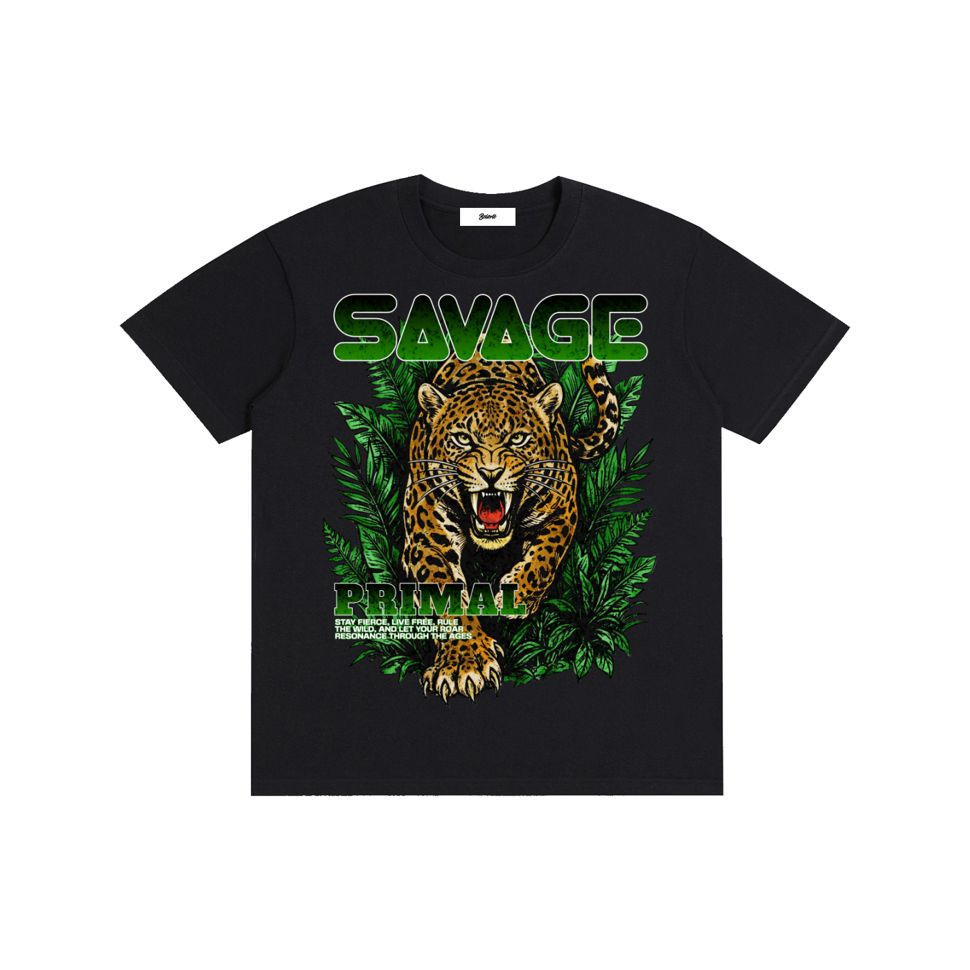 Savage Primal Leopard T-Shirt - Belarté