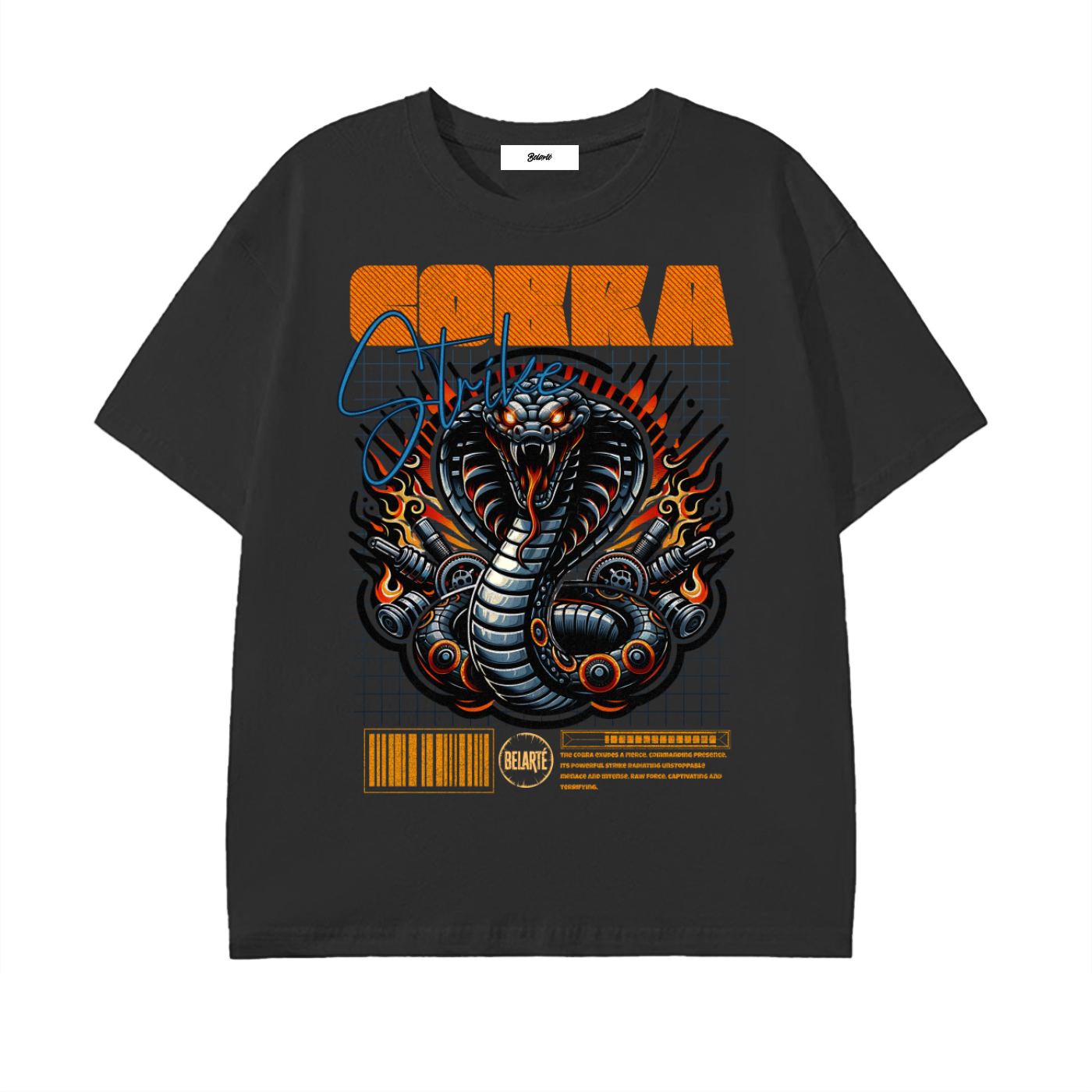 Cobra Strike Graphic T-Shirt - Belarté