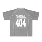 Belarté No Signal 404 Jersey detail view with SYSTEM OFFLINE graphic