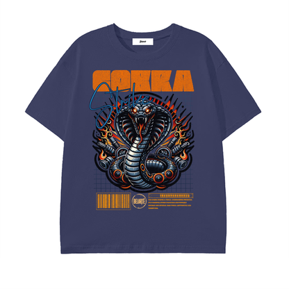cobra graphic,snake shirt,streetwear art,cyber cobra,flame graphic,urban style tee,bold design shirt,street fashion men,cobra print,belarte shop