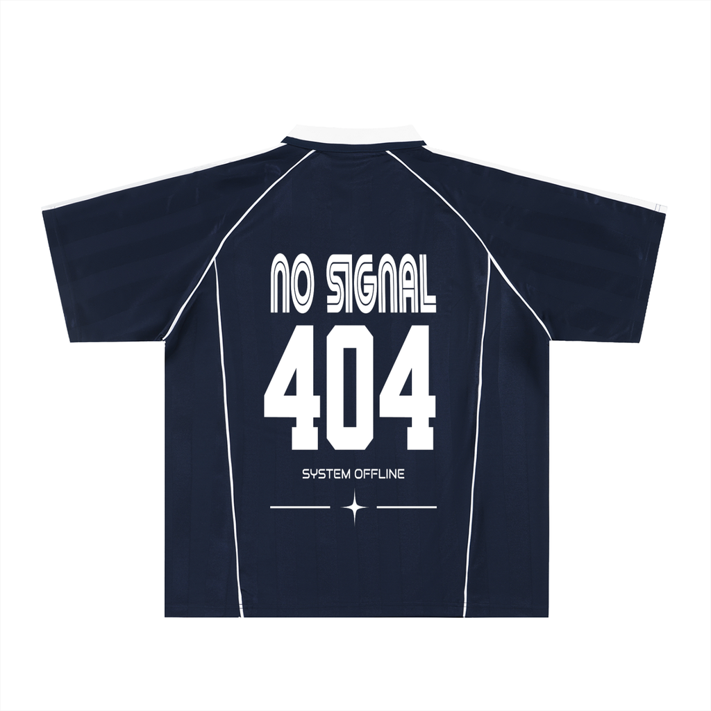 Belarté No Signal 404 Jersey product image in black with white contrast details