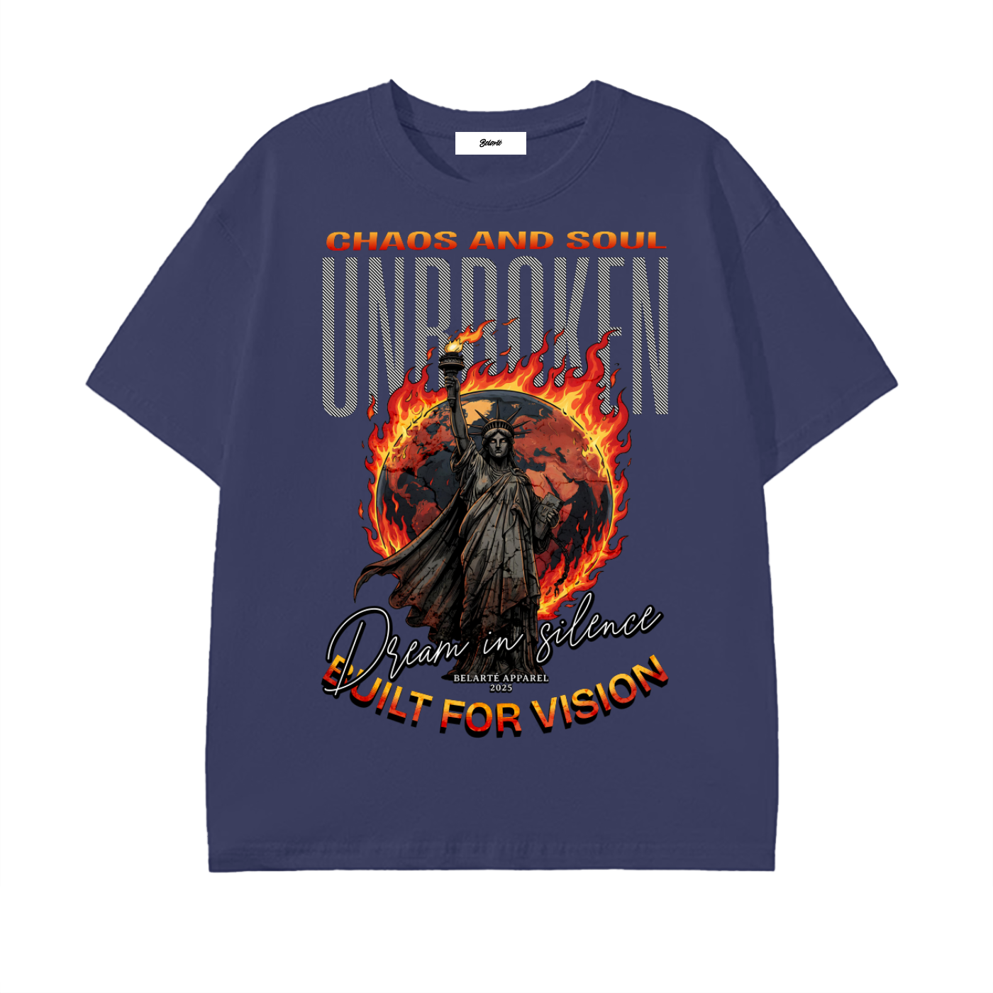 Unbroken Chaos Flame T-Shirt - Belarté