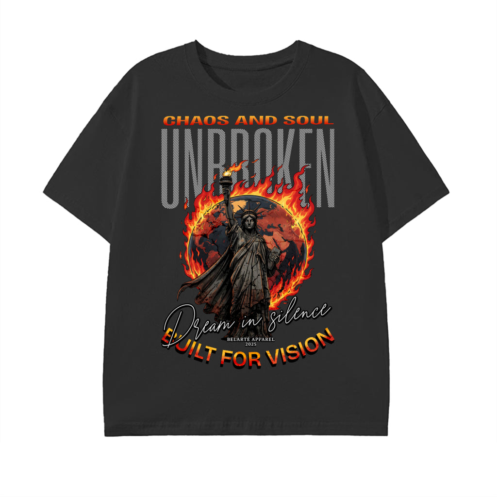 Unbroken Chaos Flame T-shirt - Belarté