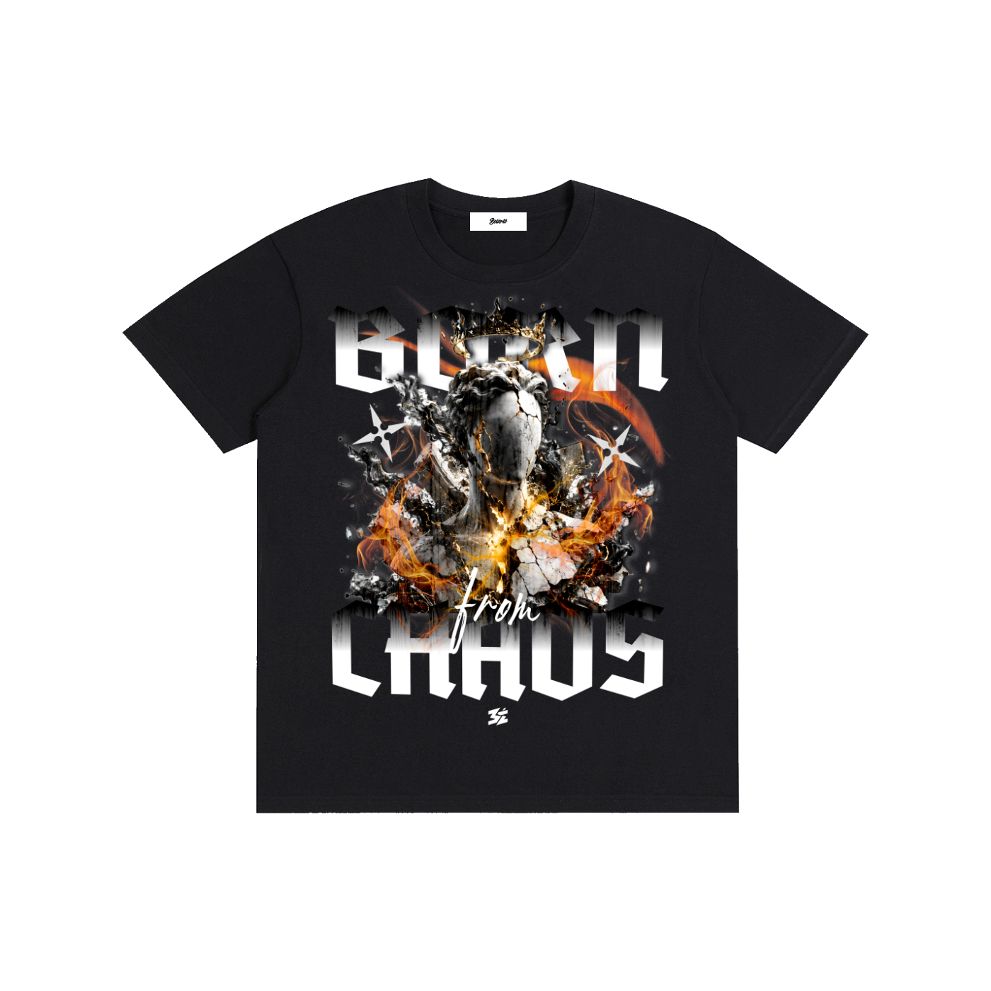 Born From Chaos Graphic Streetwear T-Shirt