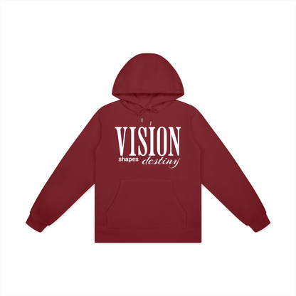 vision hoodie,streetwear hoodie,minimalist hoodie,motivational clothing,graphic hoodie,urban fashion hoodie,modern streetwear,inspirational apparel,hoodie design,typography hoodie
