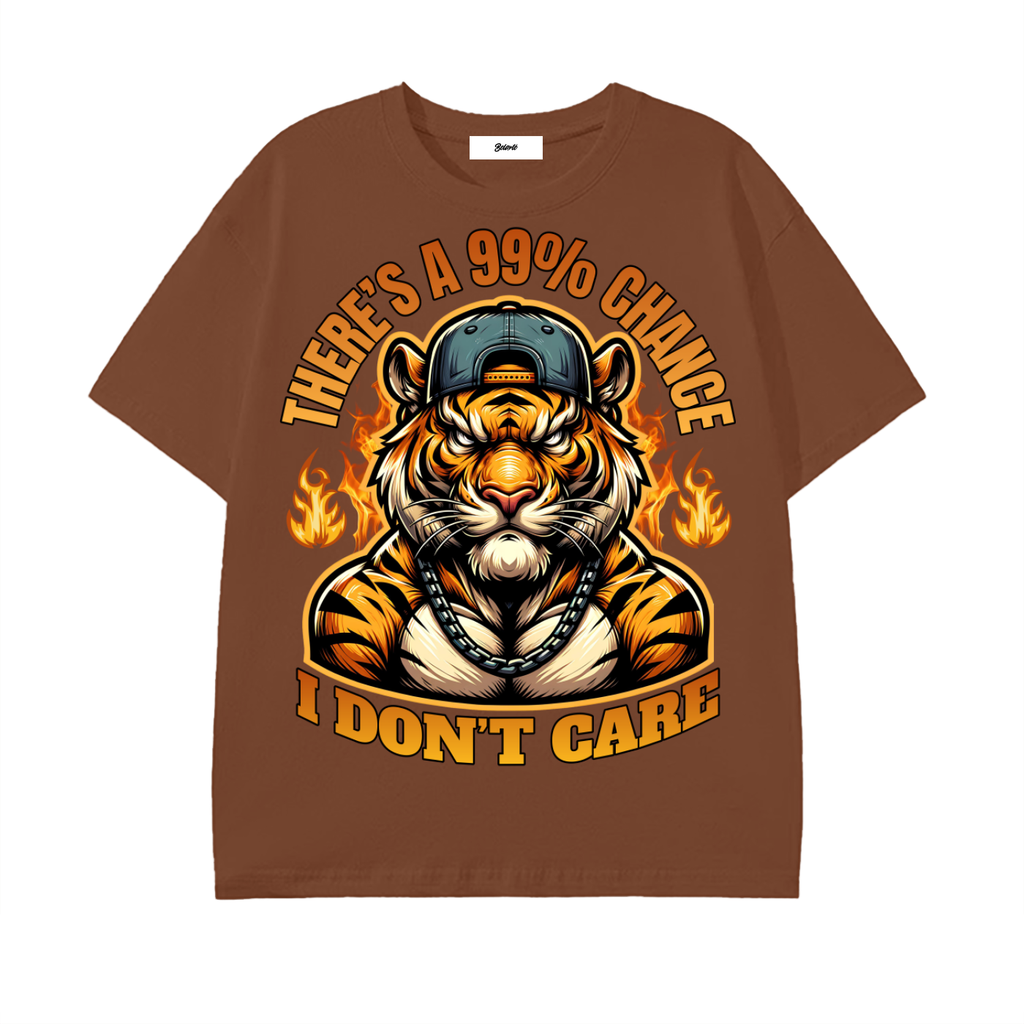 No Mercy Tiger Statement T-Shirt - Belarté