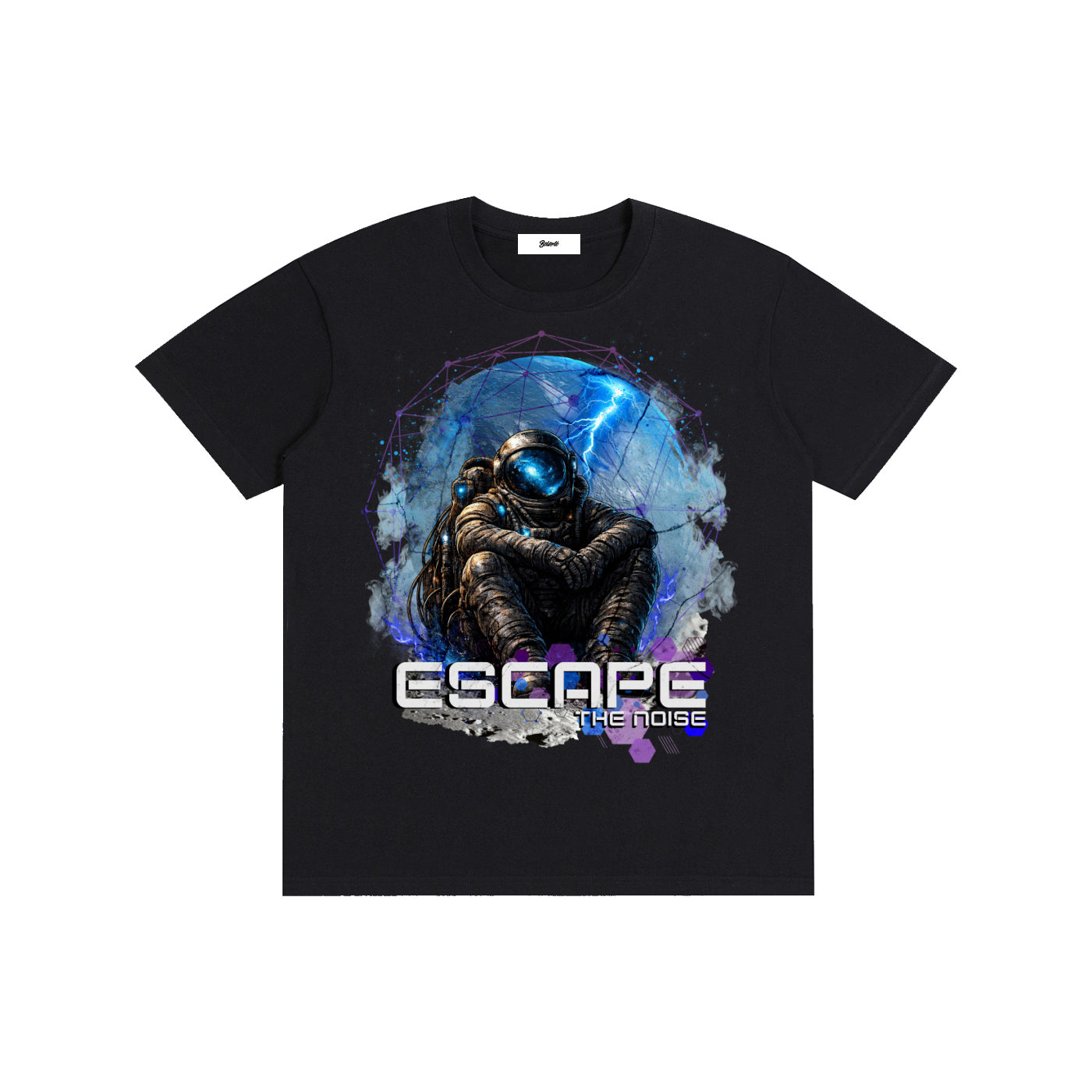 astronaut graphic,space streetwear,urban fashion,graphic apparel,streetwear design,futuristic style,space aesthetic,cosmic graphic,modern streetwear,statement design