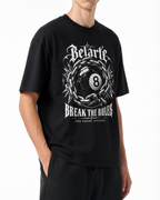 Belarté Break the Rules black 8 ball graphic cotton T-shirt, product image 4