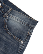 Belarté Men’s Washed Wide Leg Denim Jeans - relaxed fit product view