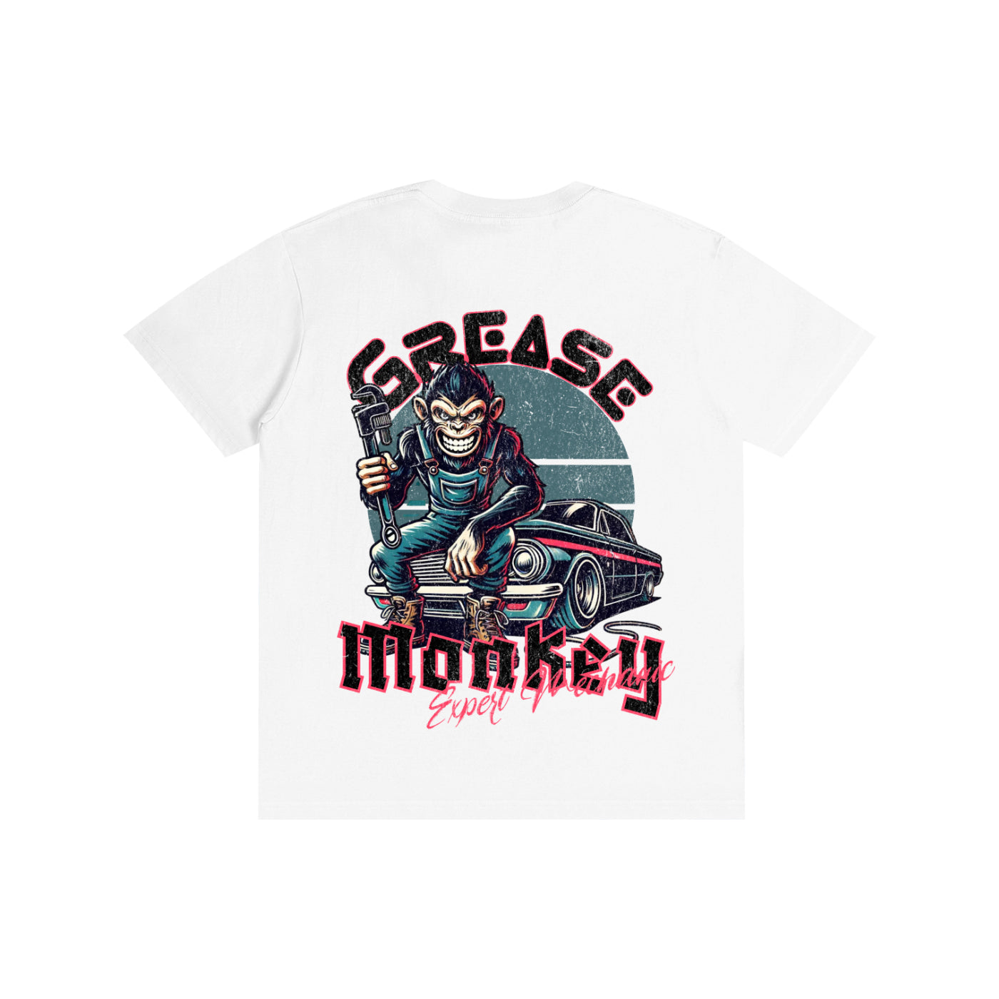 grease monkey expert,grease monkey,mechanic shirt,car mechanic,muscle car art,garage life,automotive culture,retro streetwear,car lover gift,mechanic art