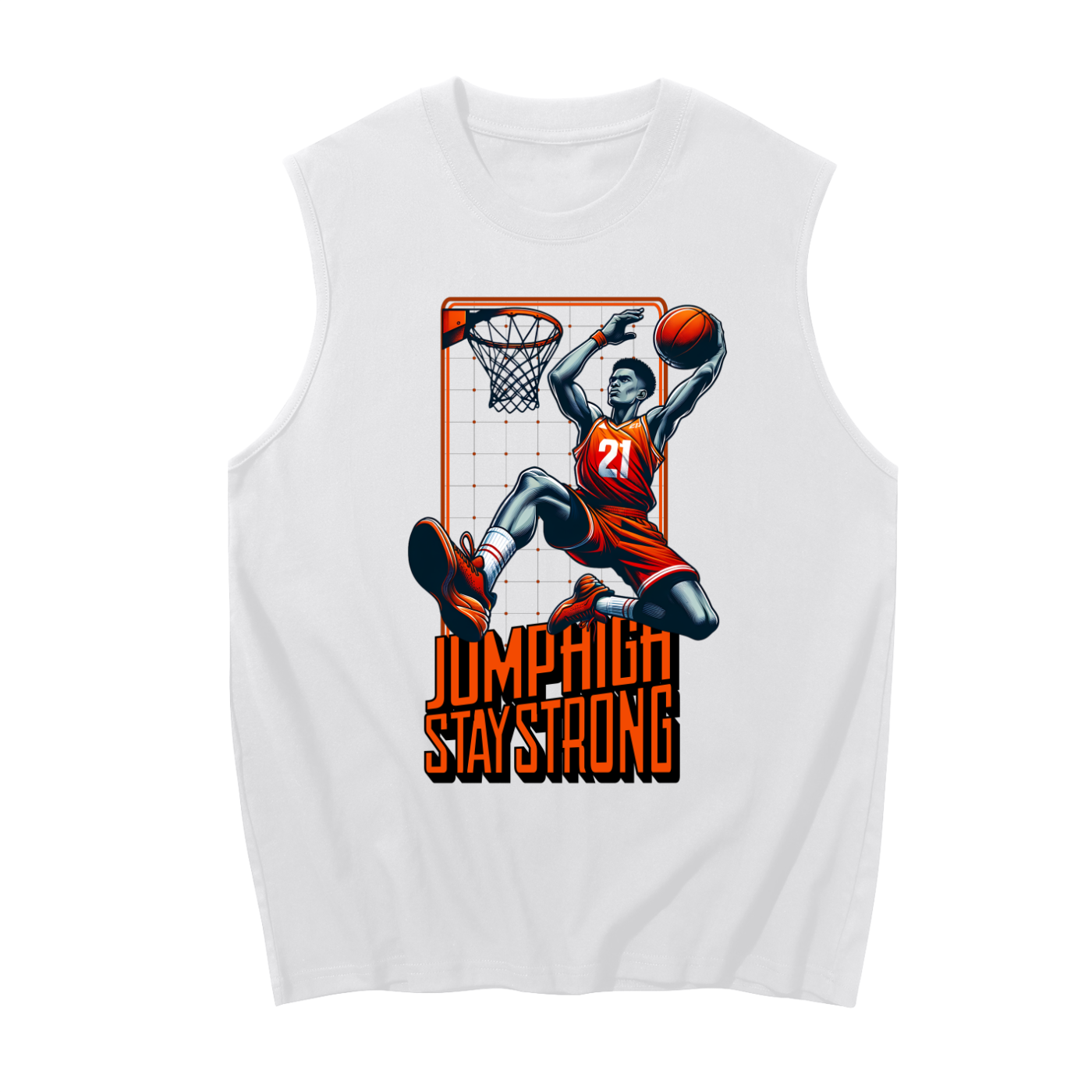 Jump High Stay Strong Tank Top - Belarté