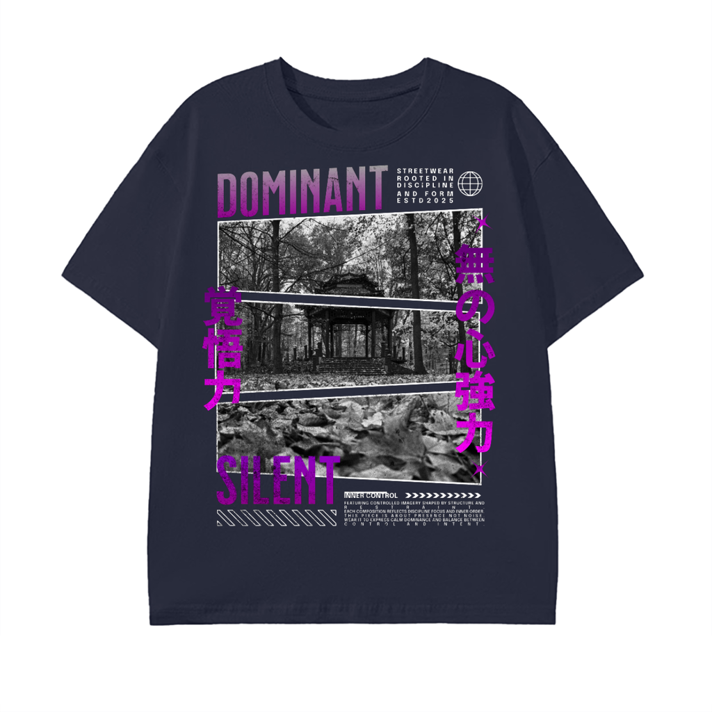 Dominant Silent Graphic T-Shirt - Belarté