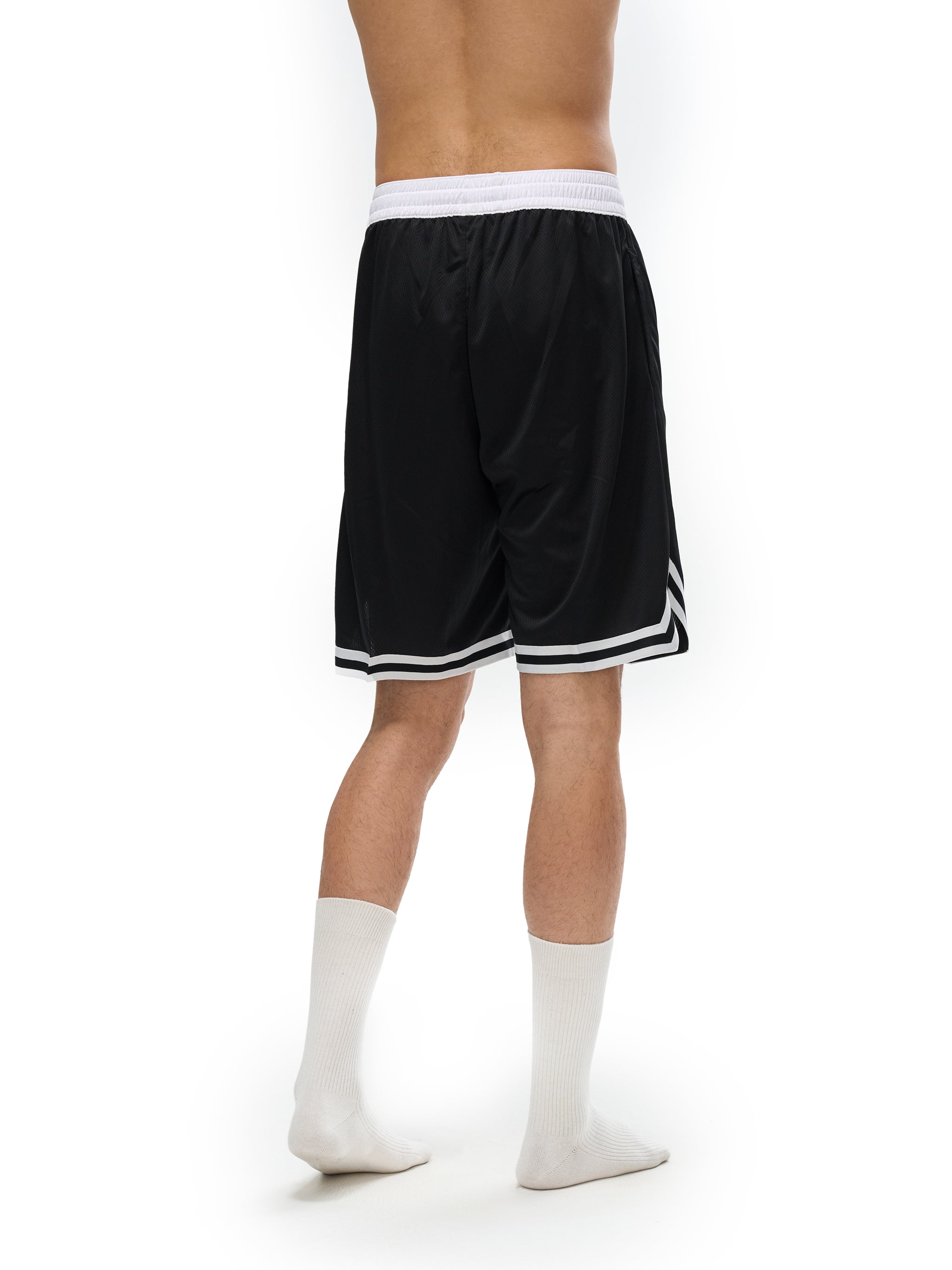 Basketball Stripes Mesh Shorts - Belarté