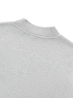 Belarté Essential Fleece Mock-Neck Crew Sweatshirt