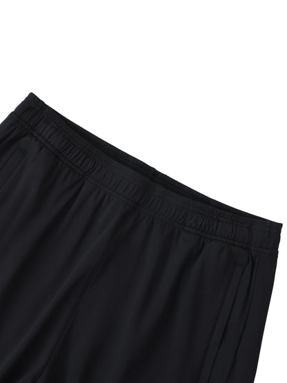 black side stripe joggers,black joggers,side stripe pants,athletic joggers,running pants,unisex sweatpants,gym pants men,lightweight joggers,streetwear pants,elastic waist joggers