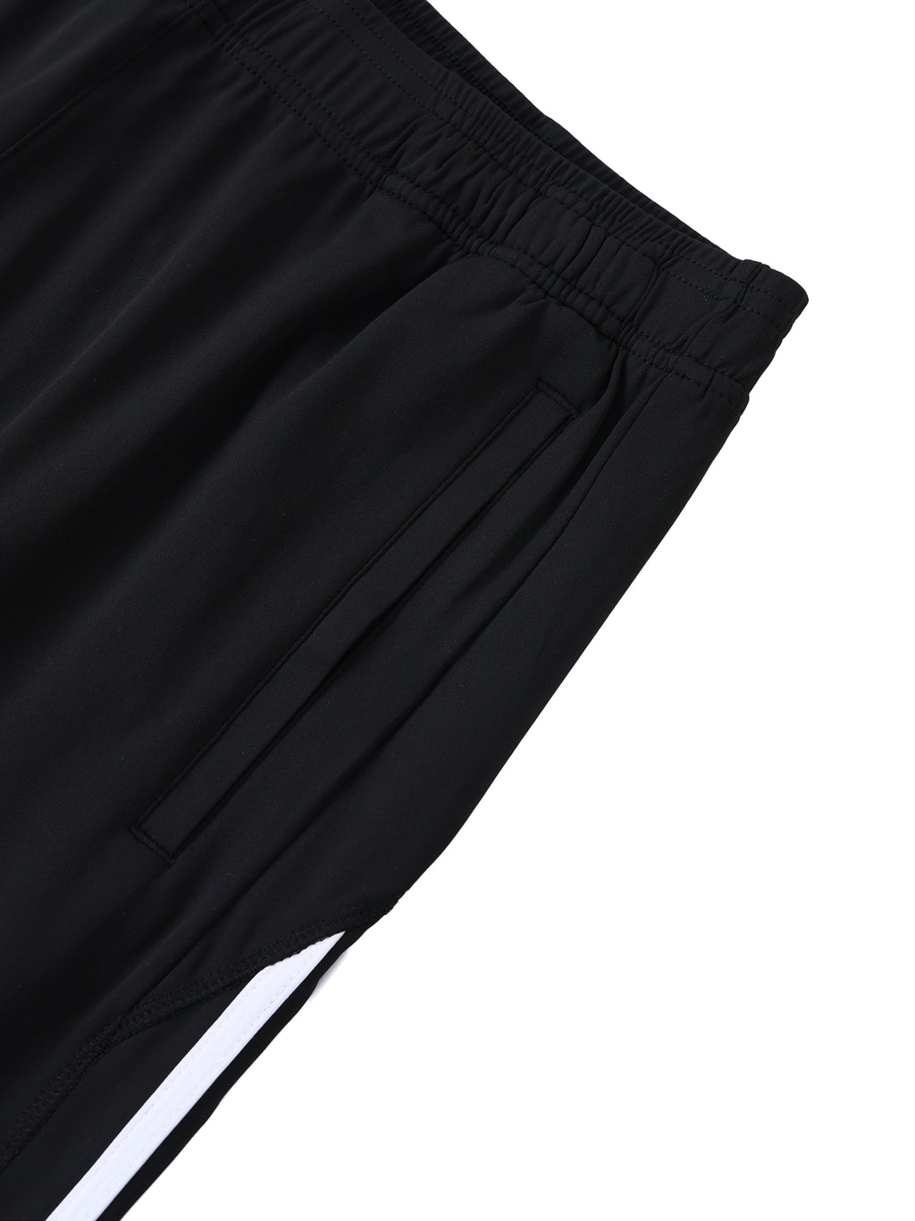 Black Side Stripe Joggers - Belarté