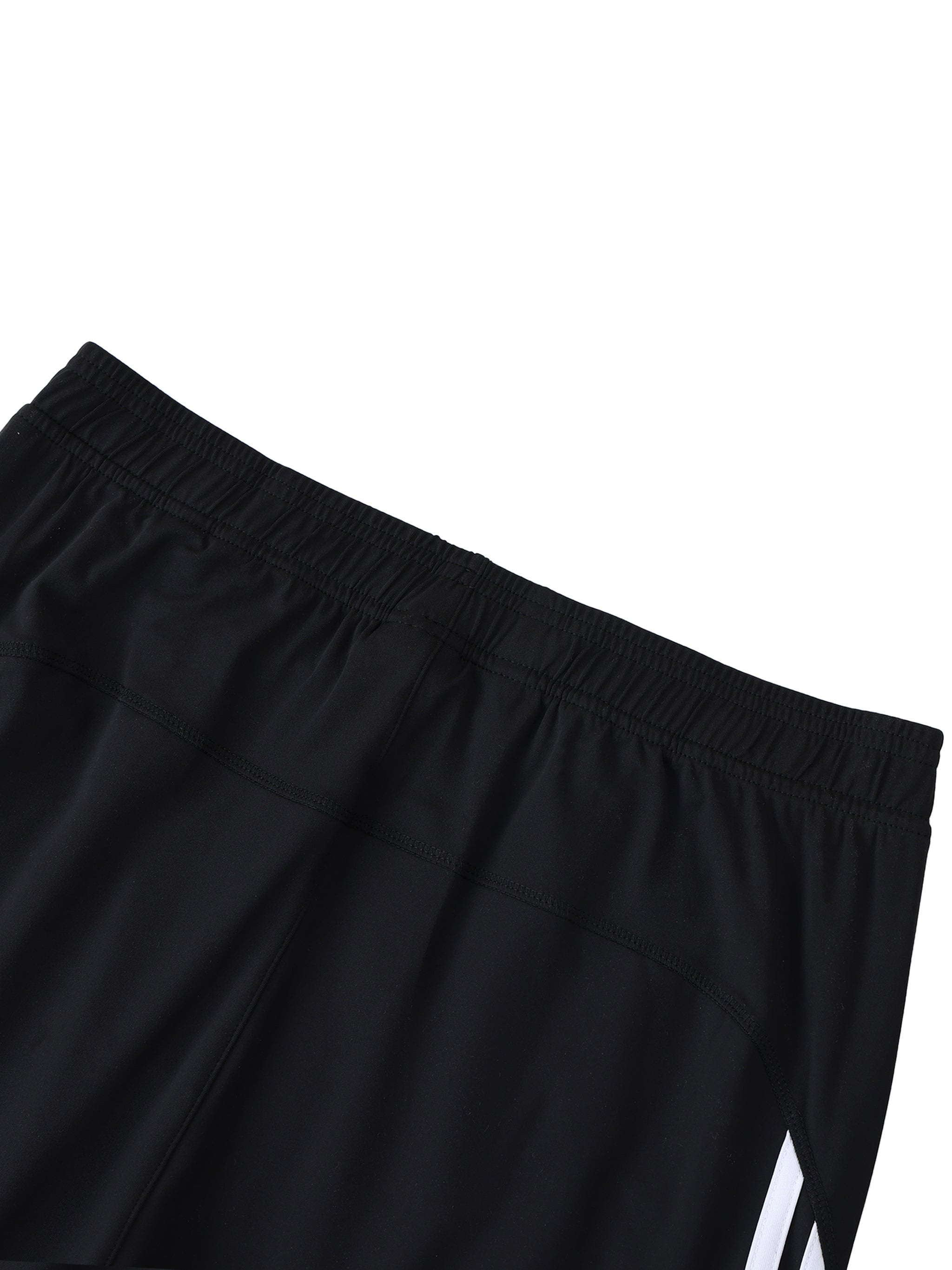 Black Side Stripe Joggers - Belarté