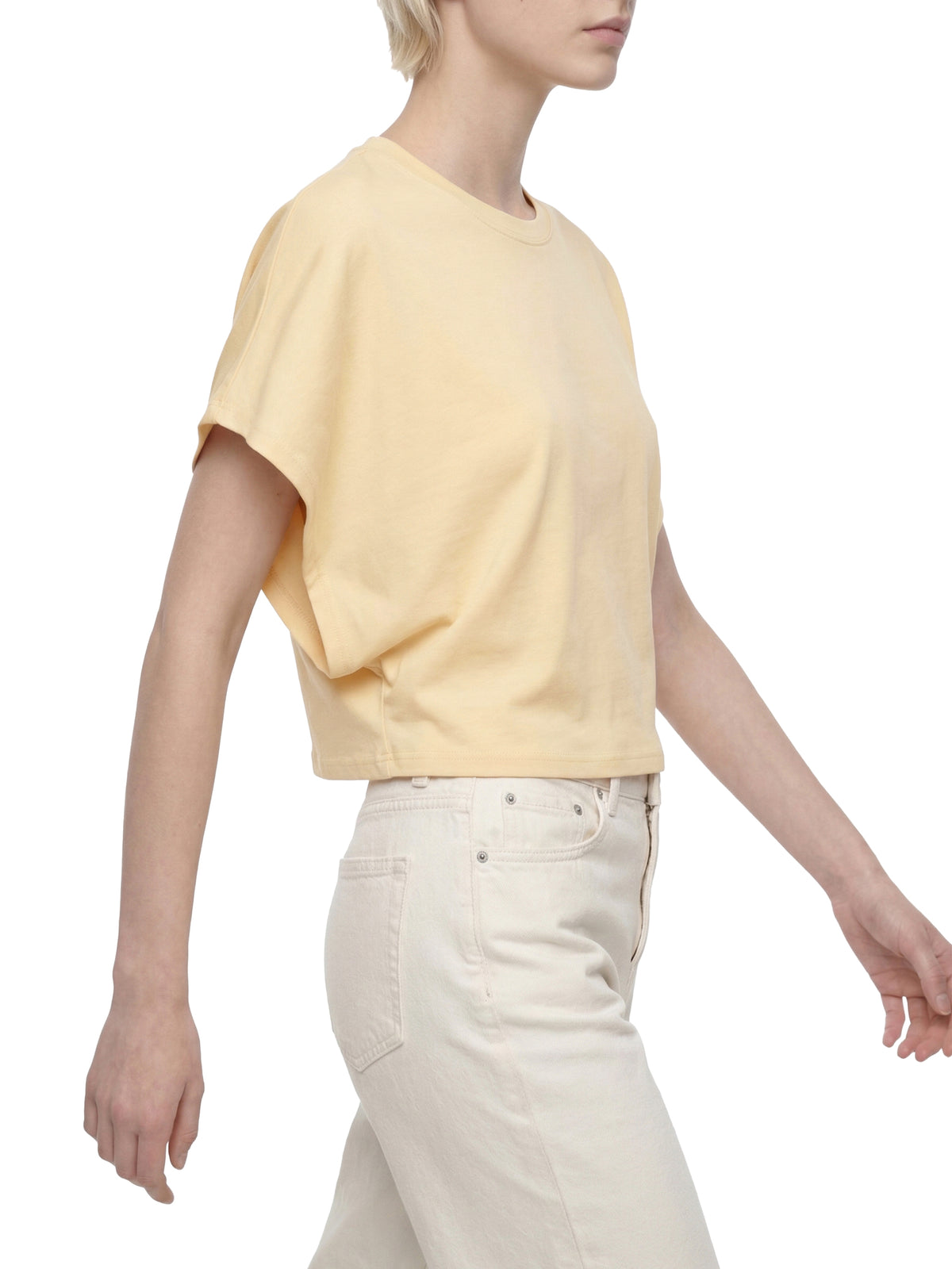 Women's Cropped Dolman T-Shirt - Belarté